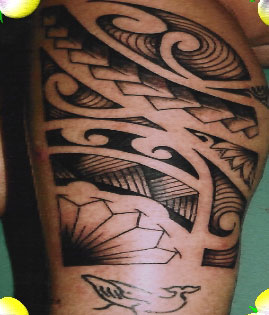 hawaiian tribal tattoo-7