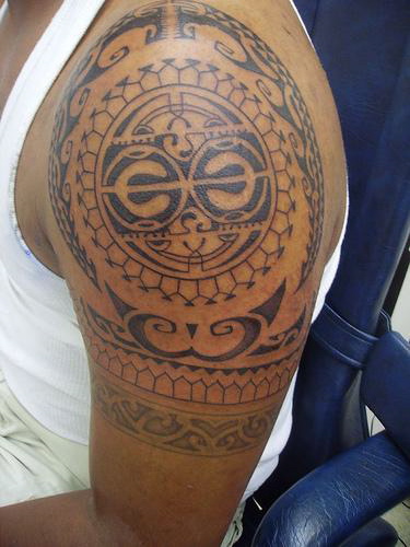 Hawaiian tribal tattoo: David Avery photo moto blog. hawaiian_tribal_tattoo