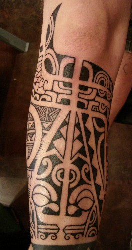Hawaiian tattoo design create